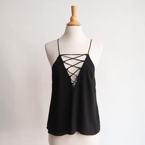 Wayf Sierra Lace Up Cami